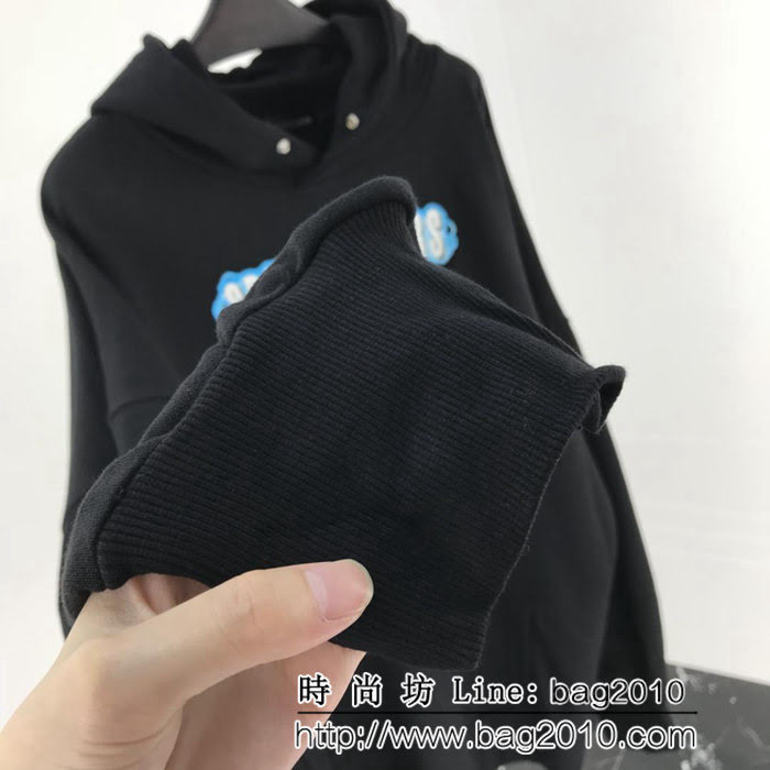 BALENCIAGA巴黎世家 18秋冬巴黎秀款 OS大版型 樂隊衛衣 情侶款 ydi1631